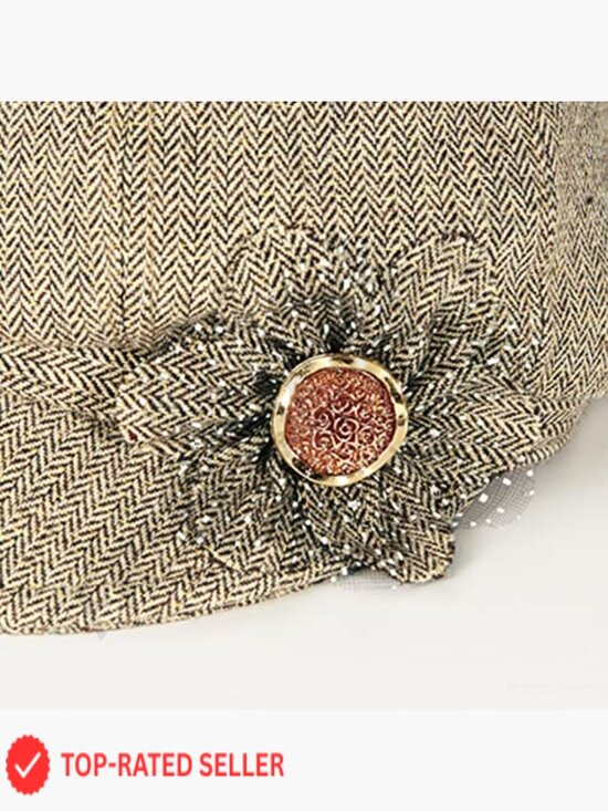 Newsboy Cap Beret Hat Adjustable Lightweight for Women Outdoor Indoor Daily main image 5